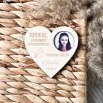 Magnes Podziękowanie na Pierwszą Komunię Świętą aniołek ze zdjęciem