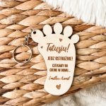 Brelok stópka na Dzień Taty Ojca