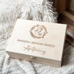 Pamiątka Pierwszej Komunii Świętej PREZENT GRAWER ŻYCZENIA